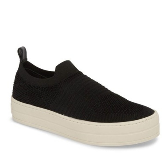 j slides platform sneakers